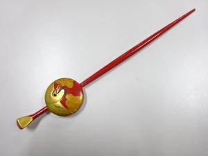 アンティーク　漆塗り蒔絵　簪